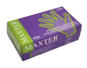 Maxter gumikesztyű latex