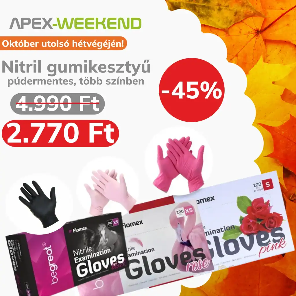 Nitril Gumikesztyű - Apex Weekend