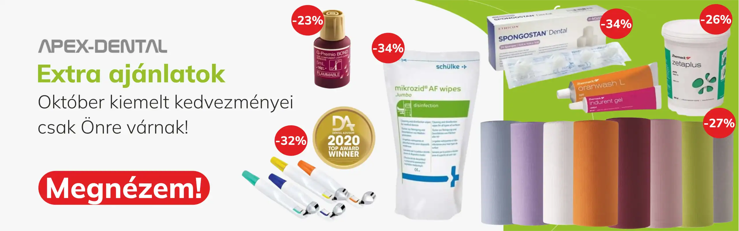 Kiemelt kedvezmények - október