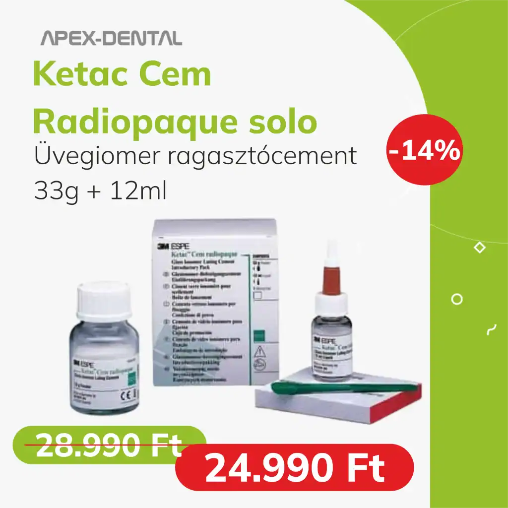 Kiemelt kedvezmények - Fogászati kellékek - Apex-Dental