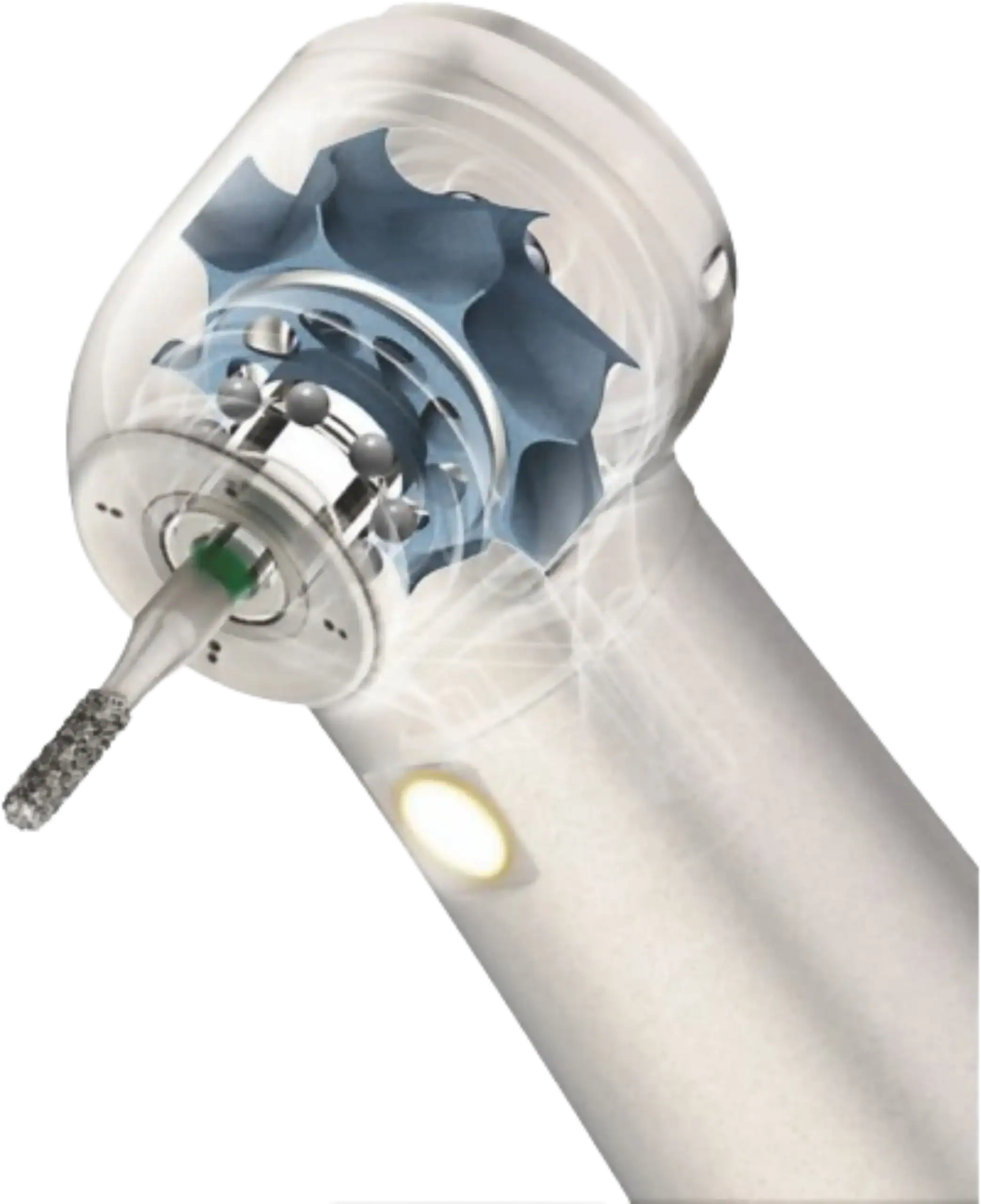 Turbina belső felépítése (illusztráció)