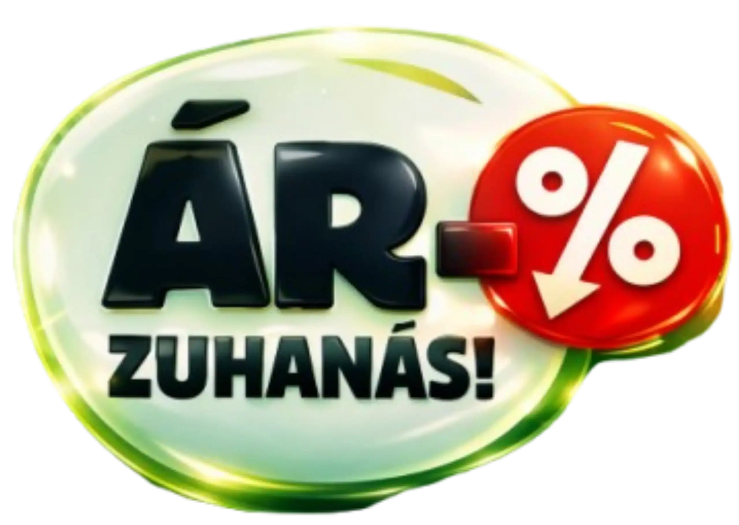 Árzuhanás badge