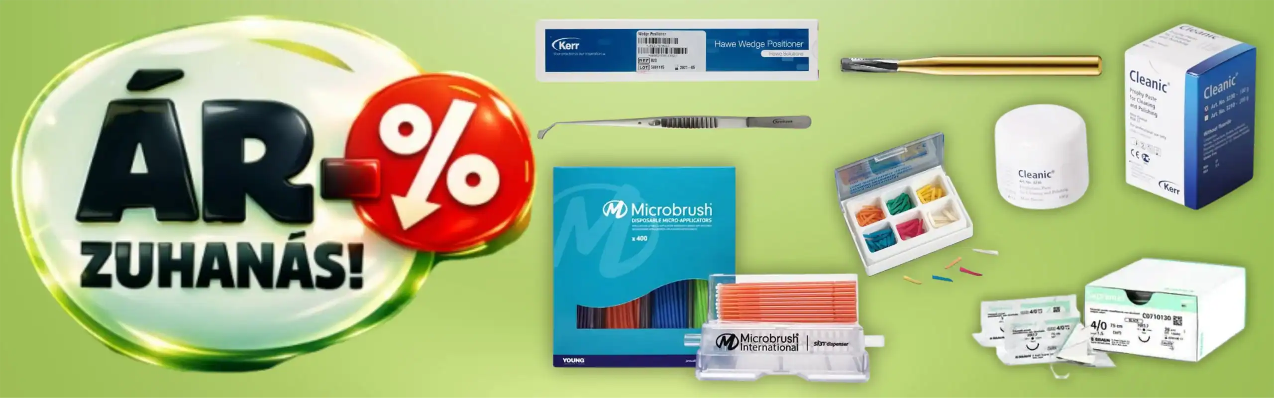 Árzuhanás termékek