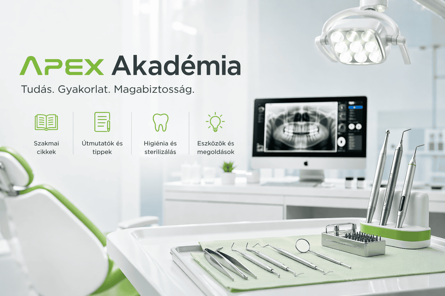 APEX Akadémia – szakmai cikkek és útmutatók fogászati rendelőknek