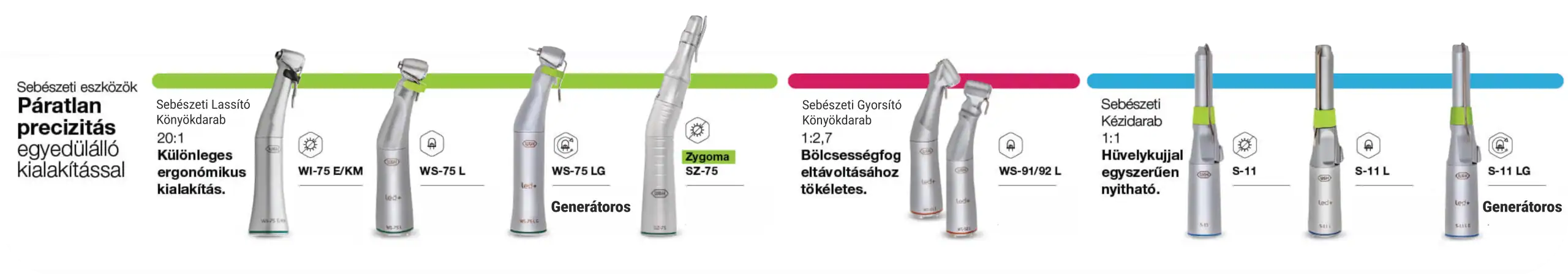 Sebészeti kézidarabok