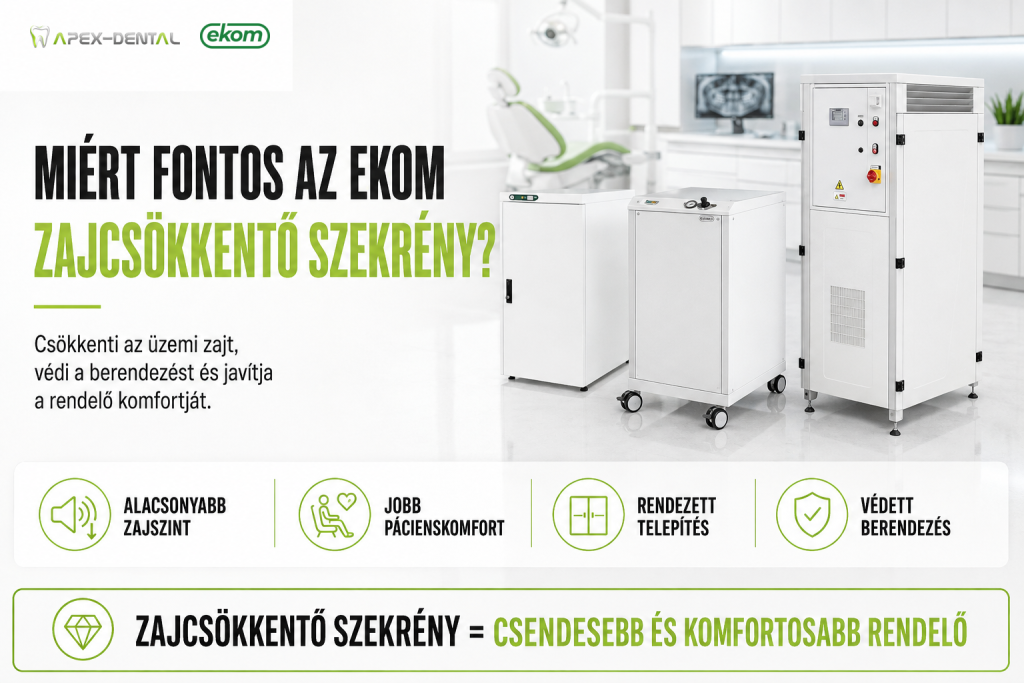 Miért fontos az EKOM zajcsökkentő szekrény?