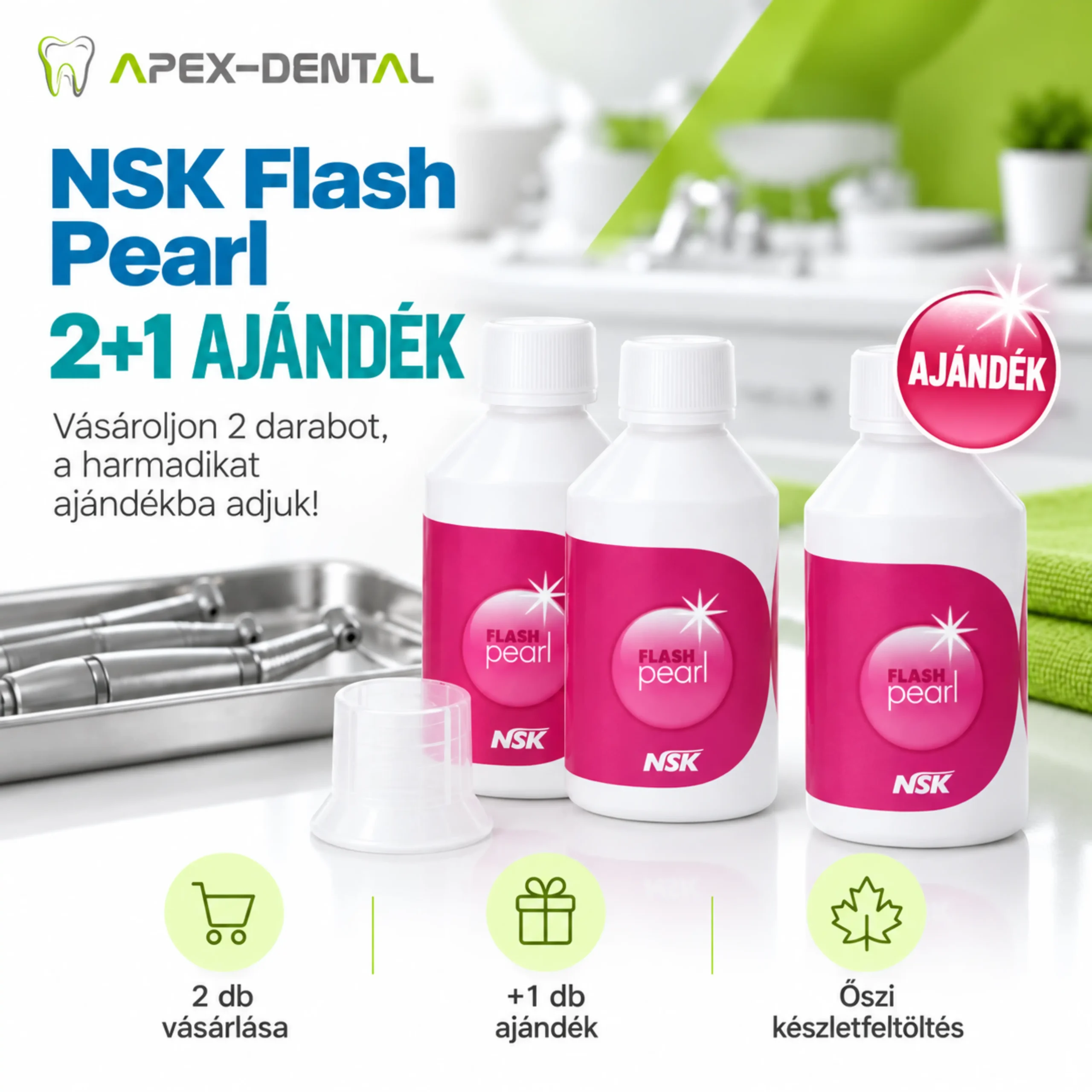 NSK Flash Pearl – 2+1 ajándék